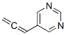 Pyrimidine, 5-(1,2-propadienyl)- (9ci) Structure,848741-44-6Structure