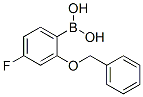 2-Benzyloxy-4-fluorophenylboronic acid Structure,848779-87-3Structure