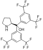 Bis(3,5-bis(trifluoromethyl)phenyl)(pyrrolidin-2-yl)methanol Structure,848821-76-1Structure