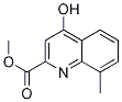 Methyl 4-hydroxy-8-methylquinoline-2-carboxylate Structure,849022-03-3Structure