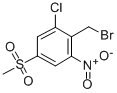 2-(Bromomethyl)-1-chloro-5-(methylsulfonyl)-3-nitrobenzene Structure,849035-80-9Structure