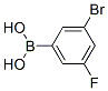 3-Bromo-5-fluorophenylboronic acid Structure,849062-37-9Structure