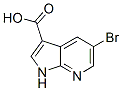 5-Bromo-1H-pyrrolo[2,3-b]pyridine-3-carboxylic acid Structure,849068-61-7Structure