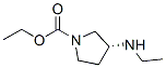 1-Pyrrolidinecarboxylic acid,3-(ethylamino)-,ethyl ester,(3r)- Structure,849106-56-5Structure