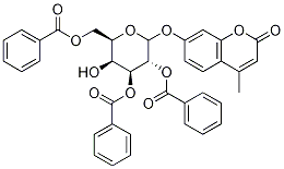 4-Methylumbelliferyl 2,3,6-tri-o-benzoyl-beta-d-galactopyranoside Structure,849207-61-0Structure