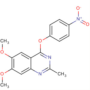 6,7-Dimethoxy-2-methyl-4-(4-nitro-phenoxy)-quinazoline Structure,849218-01-5Structure