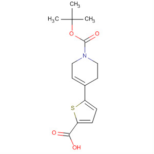 5-(1-(Tert-butoxycarbonyl)-1,2,3,6-tetrahydropyridin-4-yl)thiophene-2-carboxylic acid Structure,849237-21-4Structure