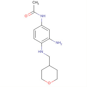 N-{3-amino-4-[(tetrahydro-2h-pyran-4-ylmethyl)amino]phenyl}acetamide Structure,849351-33-3Structure