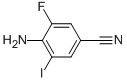 4-Amino-3-fluoro-5-iodobenzonitrile Structure,849353-46-4Structure