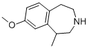 8-Methoxy-1-methyl-2,3,4,5-tetrahydro-1h-3-benzazepine Structure,849663-07-6Structure