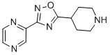 2-(5-(Piperidin-4-yl)-1,2,4-oxadiazol-3-yl)pyrazine Structure,849925-00-4Structure