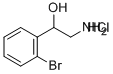 2-Amino-1-(2-bromo-phenyl)-ethanol hydrochloride Structure,849928-37-6Structure