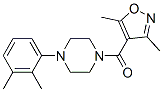 Methanone, (3,5-dimethyl-4-isoxazolyl)[4-(2,3-dimethylphenyl)-1-piperazinyl]- Structure,850183-33-4Structure