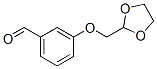 3-([1,3]Dioxolan-2-ylmethoxy)benzaldehyde Structure,850348-84-4Structure