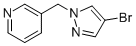 4-Bromo-1-(pyridin-3-ylmethyl)pyrazole Structure,850349-24-5Structure