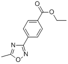 4-(5-Methyl-1,2,4-oxadiazol-3-yl)Benzoic acid ethyl ester Structure,850375-01-8Structure