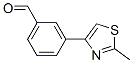 3-(2-Methyl-thiazol-4-yl)-benzaldehyde Structure,850375-05-2Structure