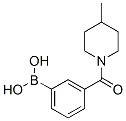 3-(4-Methylpiperidine-1-carbonyl)phenylboronic acid Structure,850567-30-5Structure