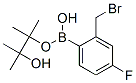 2-Bromomethyl-4-fluorophenylboronic acid pinacol ester Structure,850567-57-6Structure