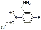 2-Aminomethyl-4-fluorophenylboronic acid, hcl Structure,850568-02-4Structure