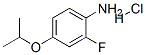 2-Fluoro-4-isopropoxyaniline hydrochloride Structure,850568-35-3Structure