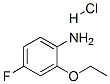 2-Ethoxy-4-fluoro-phenylamine hydrochloride Structure,850568-36-4Structure