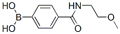 4-(2-Methoxyethylaminocarbonyl)benzeneboronic acid Structure,850589-34-3Structure