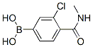 Boronic acid, B-[3-chloro-4-[(methylamino)carbonyl]phenyl]- Structure,850589-39-8Structure