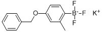 Potassium (4-benzyloxy-2-methylphenyl)trifluoroborate Structure,850623-43-7Structure