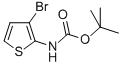 N-Boc-2-amino-3-bromothiophene Structure,85069-60-9Structure