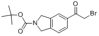 5-(2-Bromo-acetyl)-1,3-dihydro-isoindole-2-carboxylic acid tert-butyl ester Structure,850877-61-1Structure