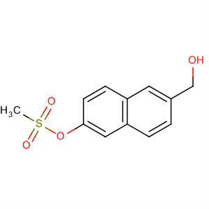 6-(Methanesulfonyloxy)naphth-2-ylmethyl alcohol Structure,851124-22-6Structure