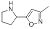 3-Methyl-5-(pyrrolidin-2-yl)isoxazole Structure,851434-82-7Structure