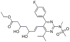 Rosuvastatin ethyl ester Structure,851443-04-4Structure