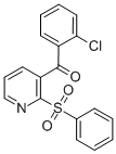 Methanone,(2-chlorophenyl)[2-(phenylsulfonyl)-3-pyridinyl]- Structure,851444-85-4Structure