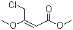 Methyl (e)-4-chloro-3-methoxy-2-butenoate Structure,85153-60-2Structure