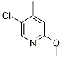 5-Chloro-2-methoxy-4-methylpyridine Structure,851607-29-9Structure