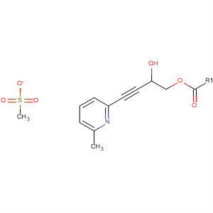 4-(6-Methylpyridin-2-yl)but-3-yn-2-yl methanesulfonate Structure,851854-43-8Structure