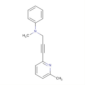 N-methyl-n-[3-(6-methylpyridin-2-yl)prop-2-yn-1-yl]aniline Structure,851855-76-0Structure