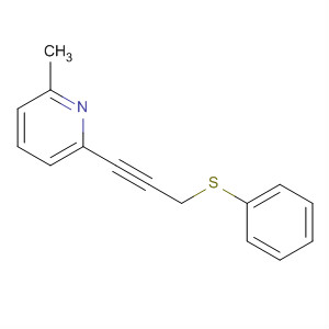 2-Methyl-6-[3-(phenylthio)prop-1-yn-1-yl]pyridine Structure,851855-84-0Structure