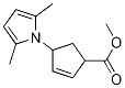 (1R,4s)-methyl 4-(2,5-dimethyl-1h-pyrrol-1-yl)cyclopent-2-enecarboxylate Structure,851916-44-4Structure