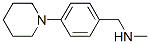 N-Methyl-N-(4-piperidin-1-ylbenzyl)amine Structure,852180-55-3Structure