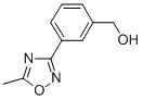 Benzenemethanol, 3-(5-methyl-1,2,4-oxadiazol-3-yl)- Structure,852180-70-2Structure