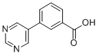 3-Pyrimidin-5-yl-benzoic acid Structure,852180-74-6Structure