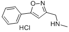 Methyl-(5-phenyl-isoxazol-3-ylmethyl)-amine hydrochloride Structure,852227-91-9Structure