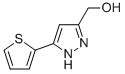 (5-Thien-2-yl-1h-pyrazol-3-yl)methanol Structure,852228-02-5Structure