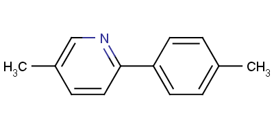 5-Methyl-2-p-tolylpyridine Structure,85237-71-4Structure