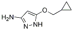 5-(Cyclopropylmethoxy)-1h-pyrazol-3-amine Structure,852443-66-4Structure