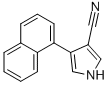 4-(1-Naphthalenyl)-1h-pyrrole-3-carbonitrile Structure,852510-51-1Structure