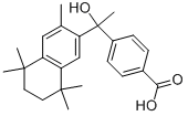 Benzoic acid, 4-[1-hydroxy-1-(5,6,7,8-tetrahydro-3,5,5,8,8-pentamethyl-2-naphthalenyl)ethyl]- Structure,852524-20-0Structure